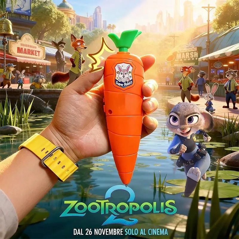 Voice Recorder Pen - 1-10 adet//Zootopia Havuç Ses Kaydedici Kalem