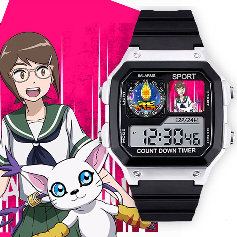 Electronics In Japan - Digimon Macera Greymon Angewomon Angemon Karikatür