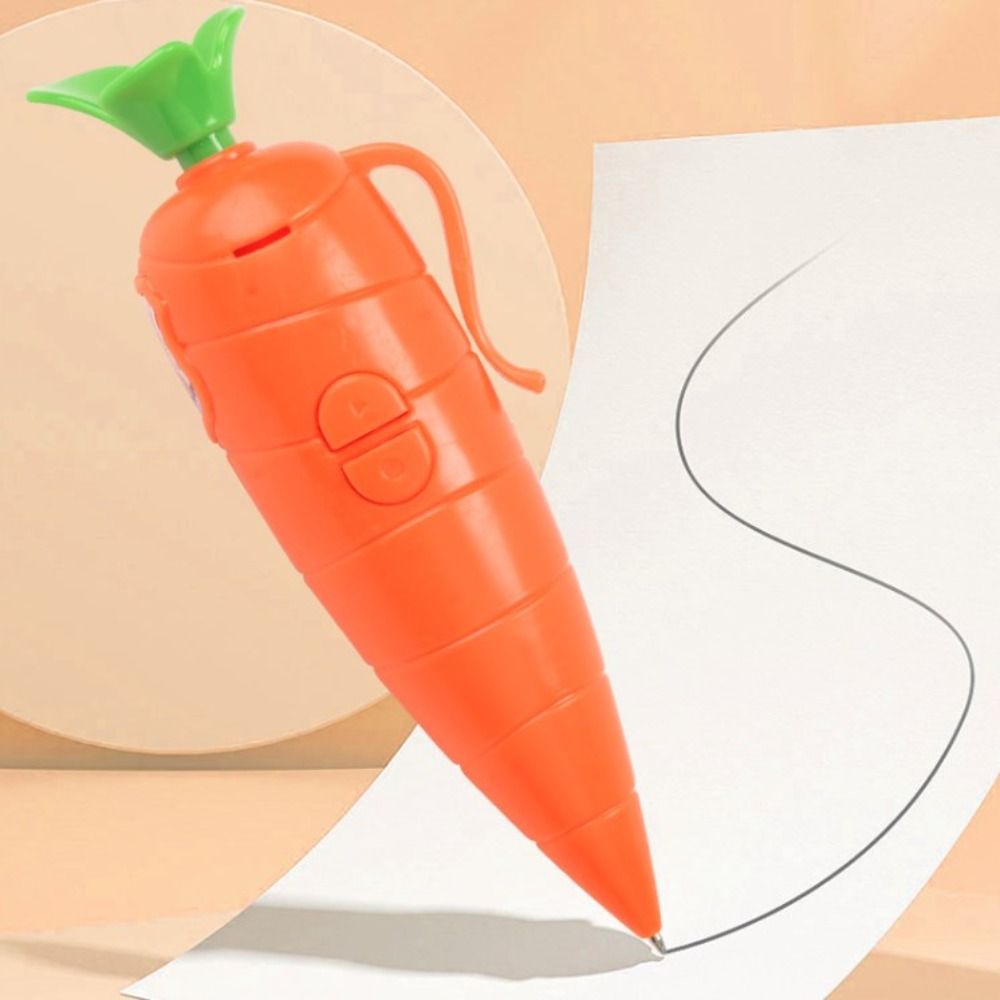 Voice Recorder Pen - Havuç patlıcan komik ses kaydedici kalem