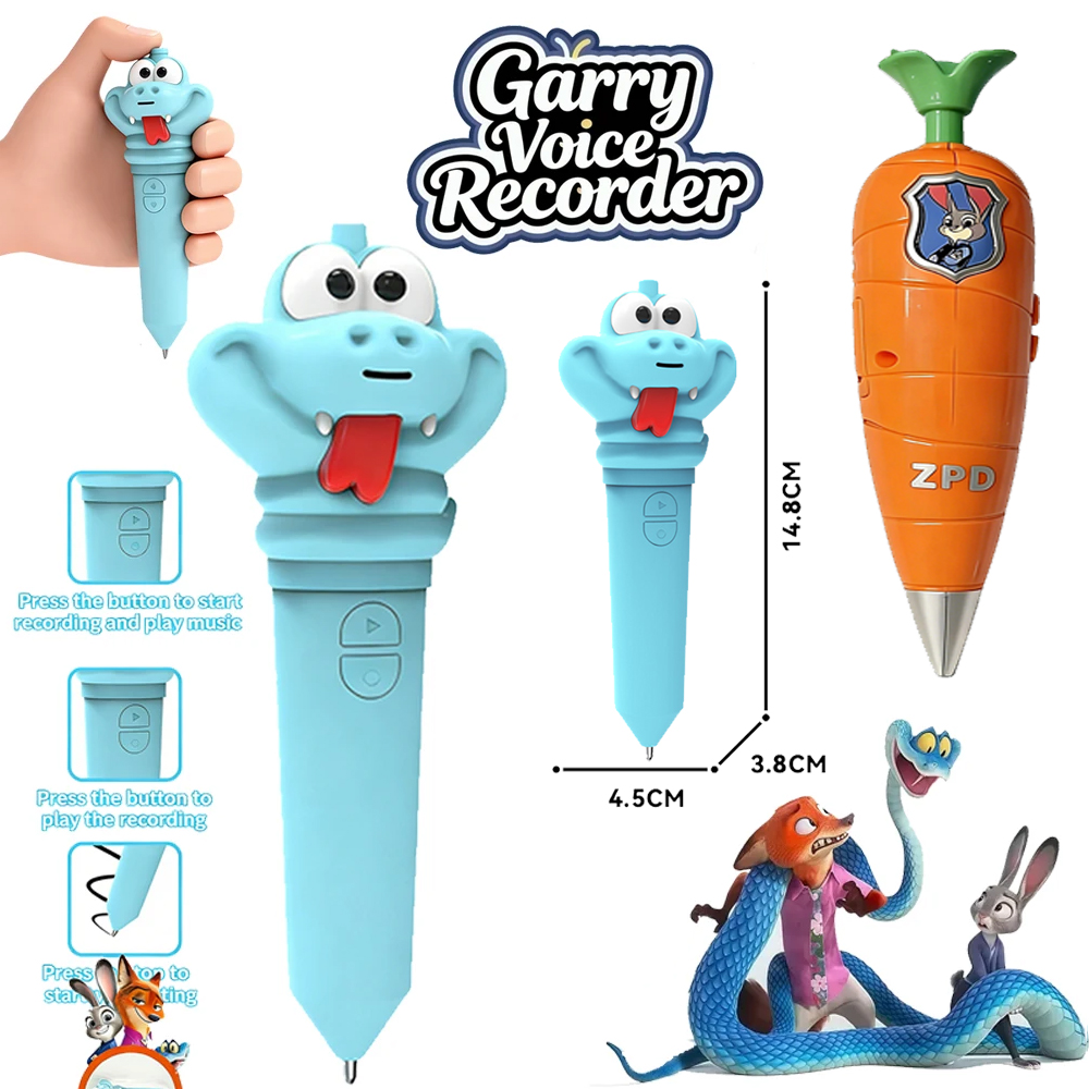 Voice Recorder Pen - Sıcak Fırsat Disney Zootopia 2 Judy