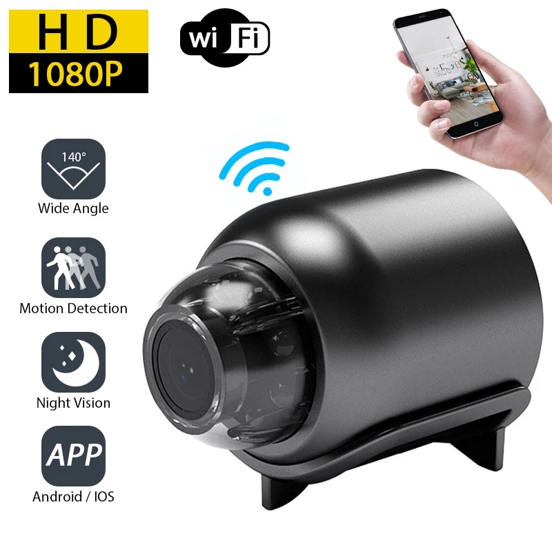 Compact Camera Mirrorless - 1080P HD Mini Kamera WiFi Kablosuz