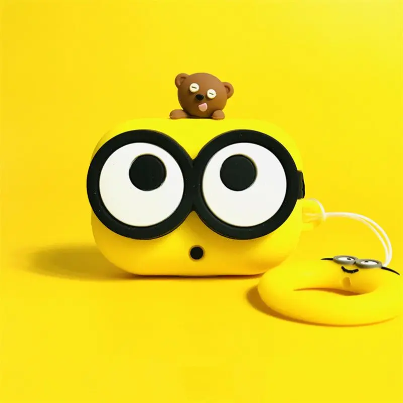 Electronics For Home - Minionsed Sevimli Karikatür Silikon Kılıf Apple