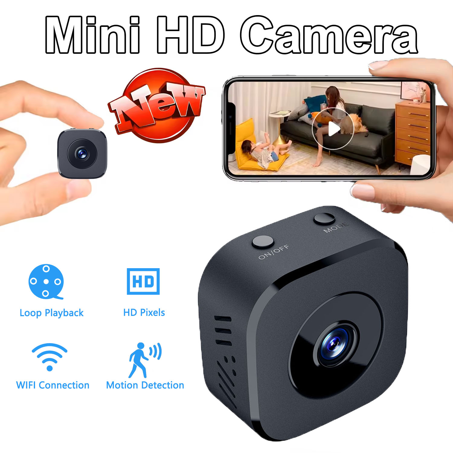 Güvenlik Kamerası 4K Mini Tam  - Compact Camera Mirrorless incelemesi ve fiyatı