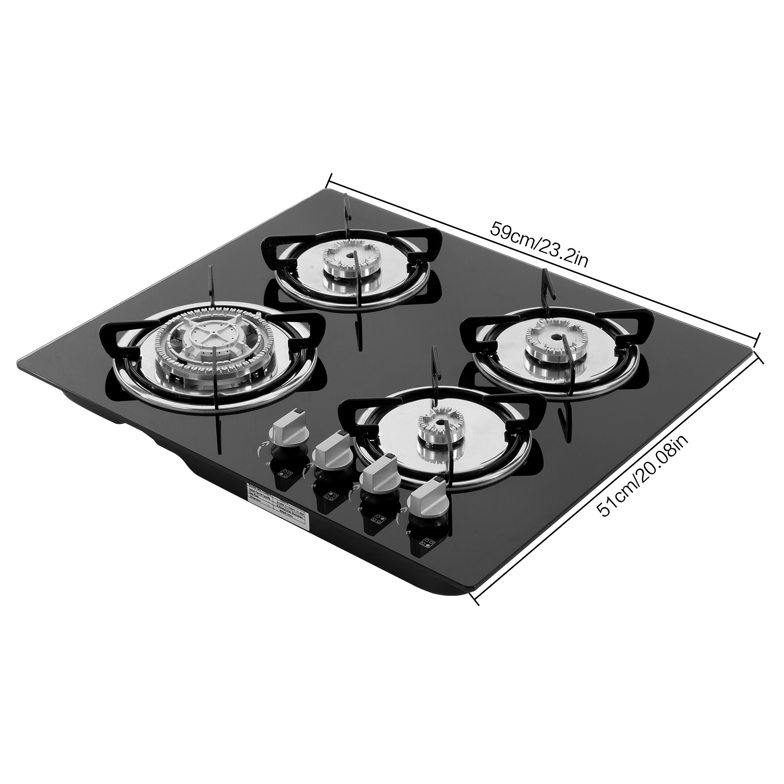 Dahili 4'lü Gazlı Ocak – Tempe - Electronics & Gadgets Beginning With D incelemesi ve fiyatı