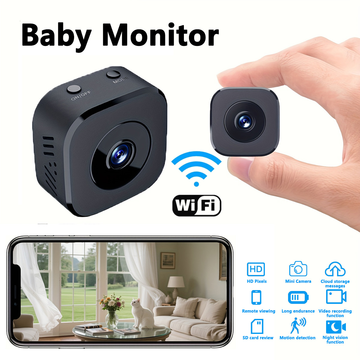 1080P HD Mini WiFi Kamera Kapa - Compact Camera Mirrorless incelemesi ve fiyatı