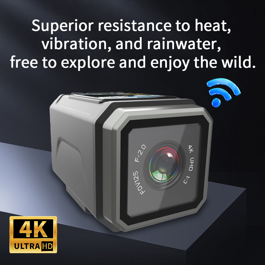 4K EIS Aksiyon Kamerası 125 °  - Action Camera 4K incelemesi ve fiyatı